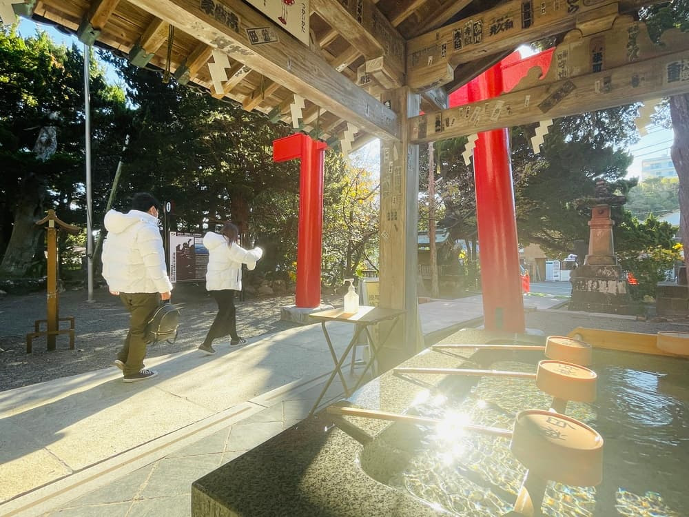 白浜神社の参拝──御朱印とお守り