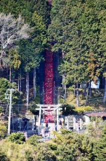 東伊豆・稲取にある日本一の「絶景」雛段飾りとつるし飾り