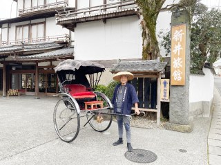 【人力車 伊豆松崎組】町歩きがもっと楽しくなる、修善寺の案内人
