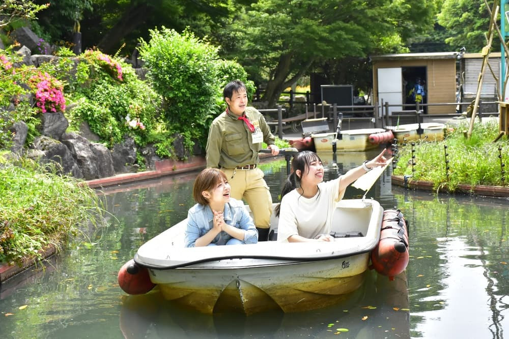 日本初！シャボテン公園のアニマルボートツアー