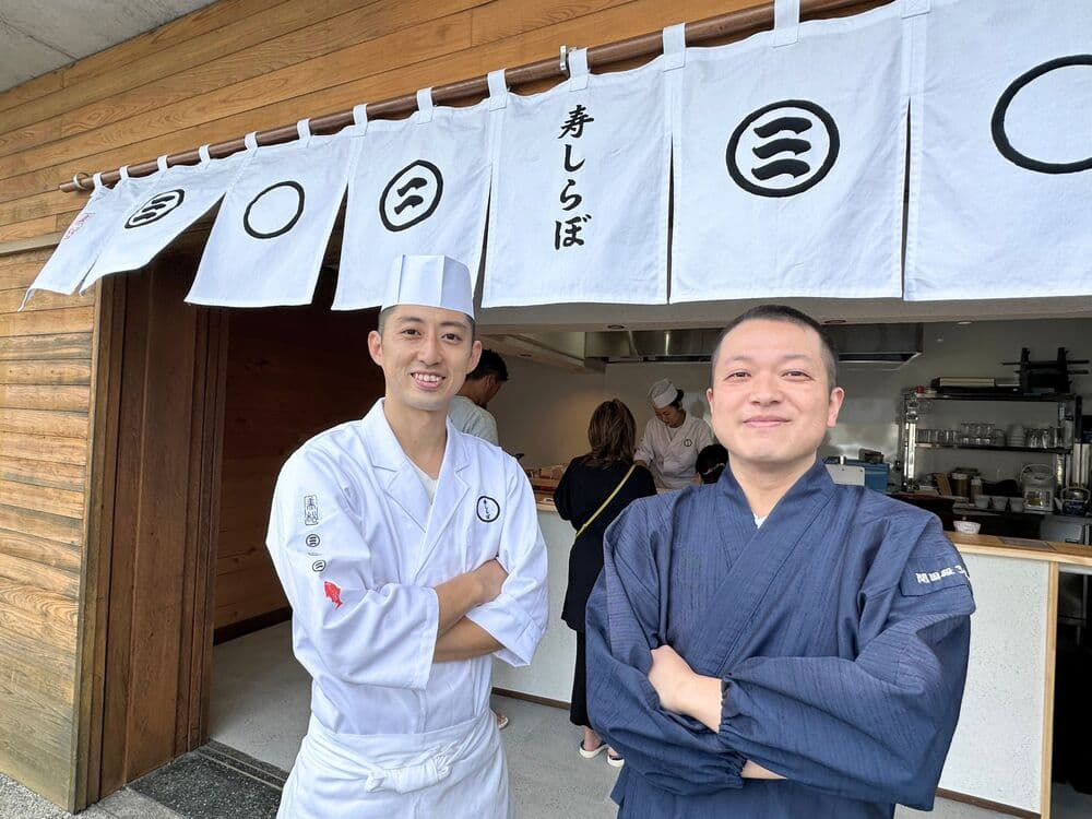 副業で寿司職人！？下田に誕生した話題の立ち食いずし店「寿しらぼ三◯二」