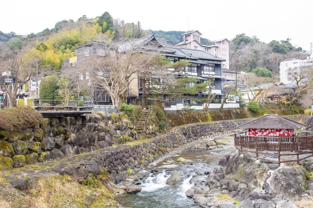 修善寺温泉街｜静寂に包まれる温泉街