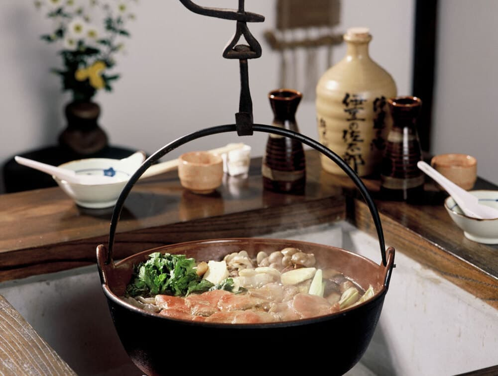 天城の猪鍋｜山の恵みもお忘れなく