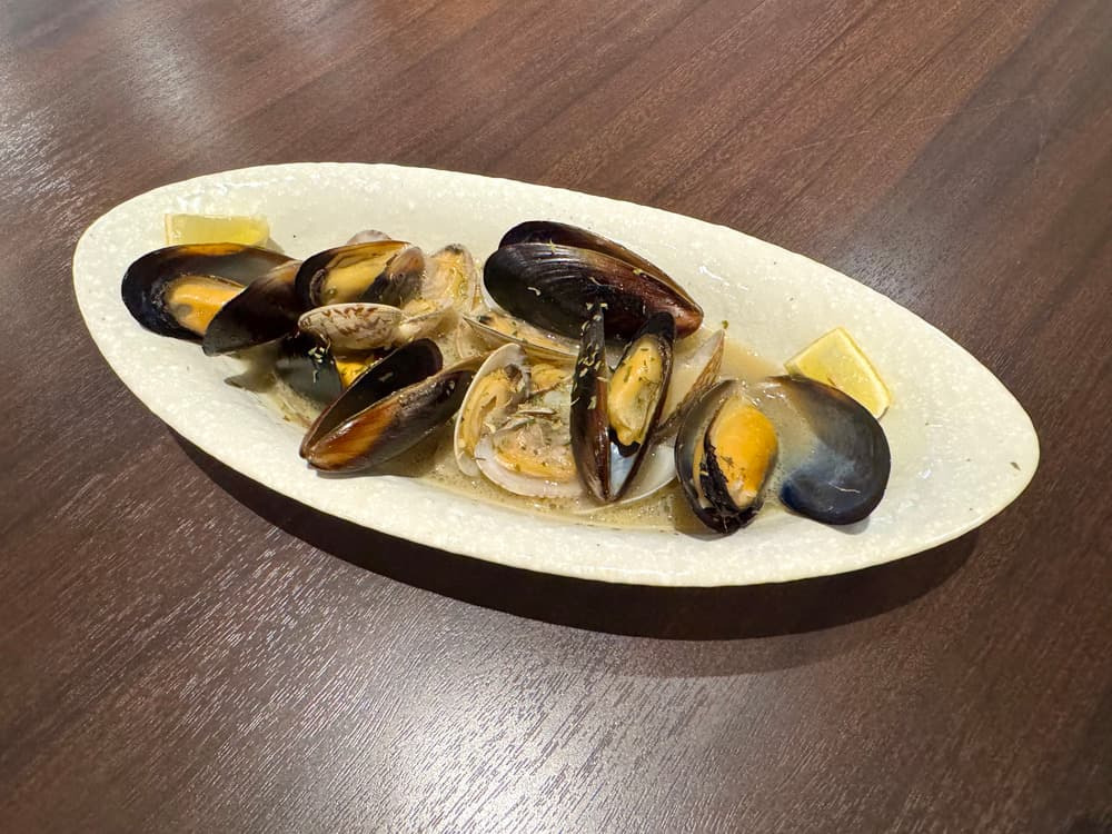 ビールのお供に！“貝のビール蒸し”