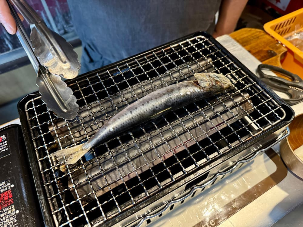 オススメメニュー「北海道真イワシ丸干」