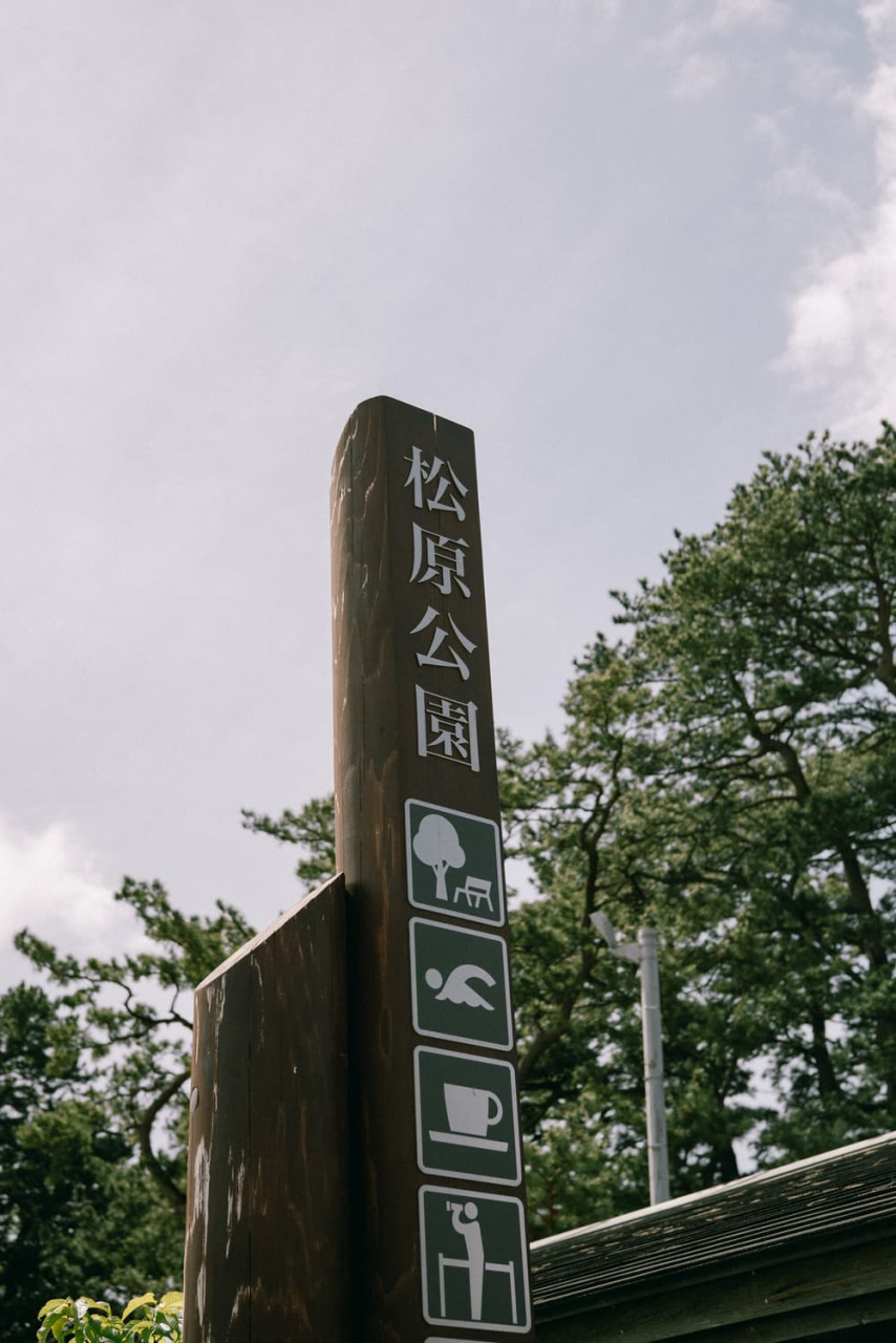 「松原公園」でのびのび遊ぶ
