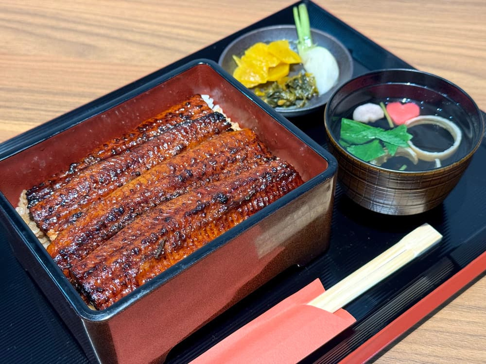 看板メニュー！うな重(松)
