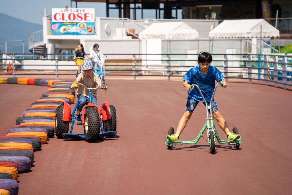 自転車の国 サイクルスポーツセンター】ユニークな乗り物が満載の