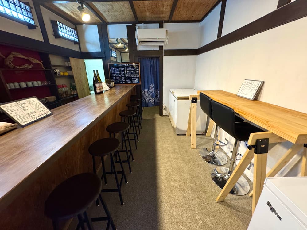 石垣干物製造　店内