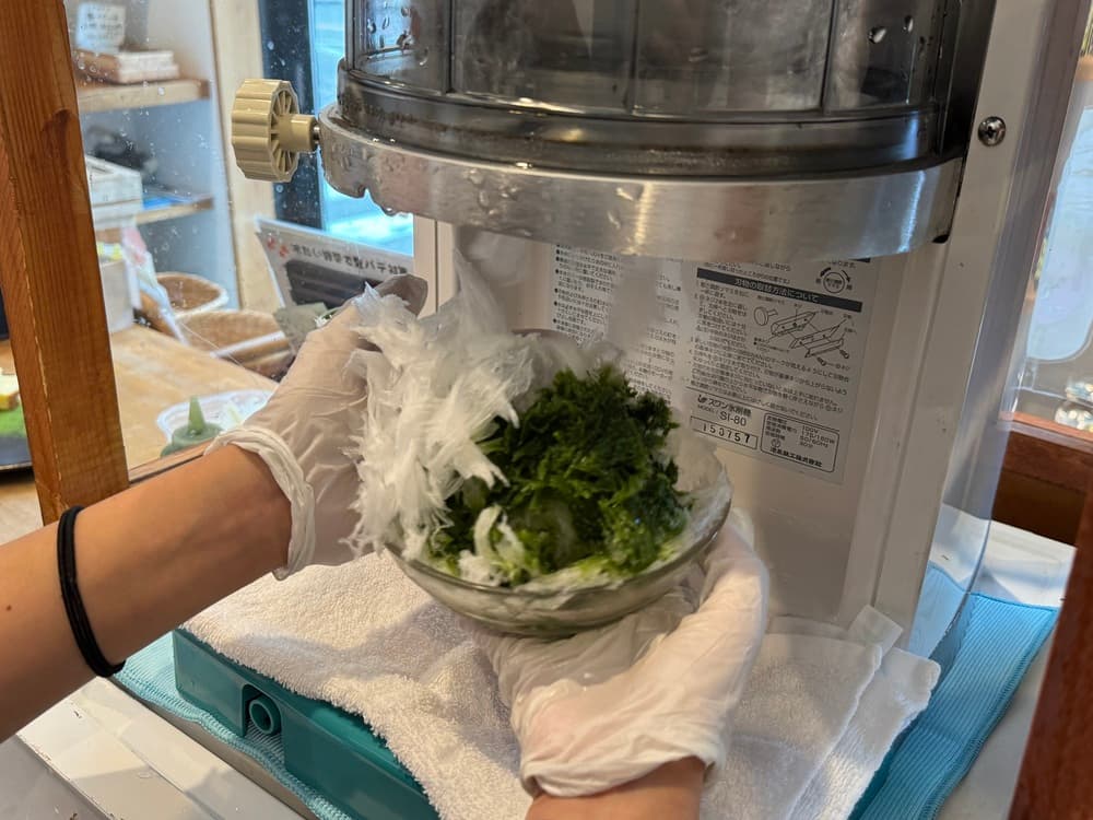 石田茶業 かき氷
