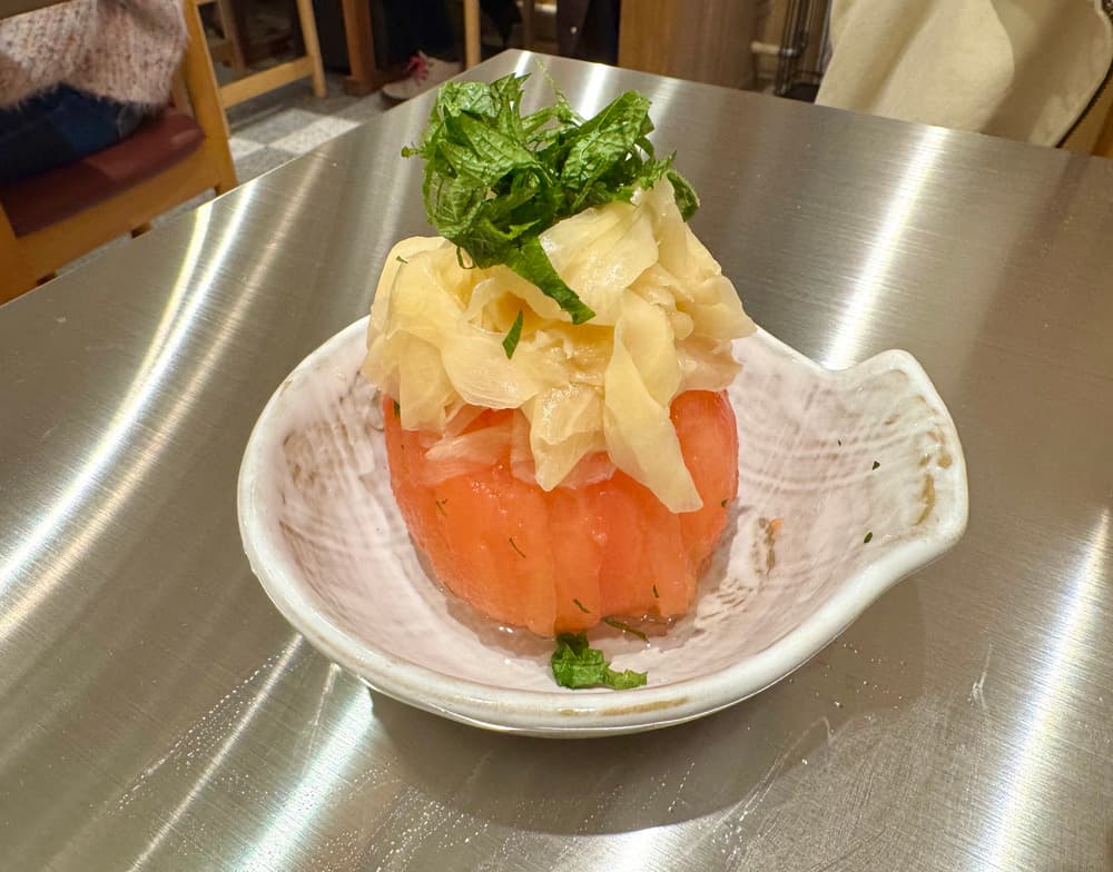 ホルモンまっちゃん「さっぱりガリトマト」