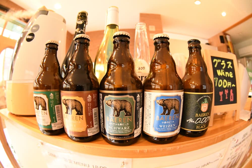 しいの木やま　ビール