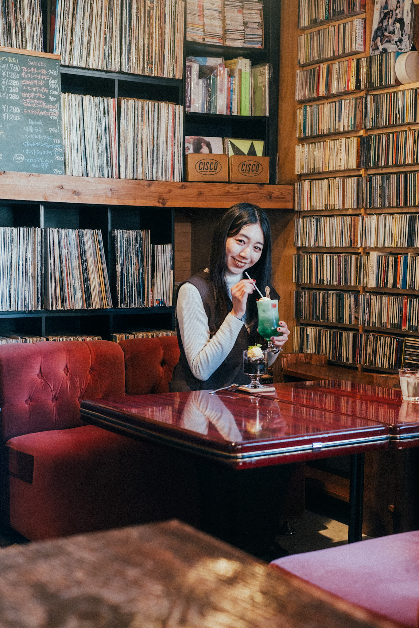 ドリンクと店内