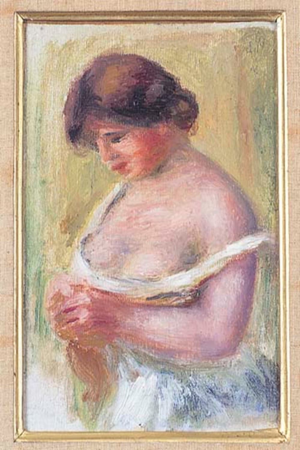 池田20世紀美術館　「ルノワール 半裸の少女」