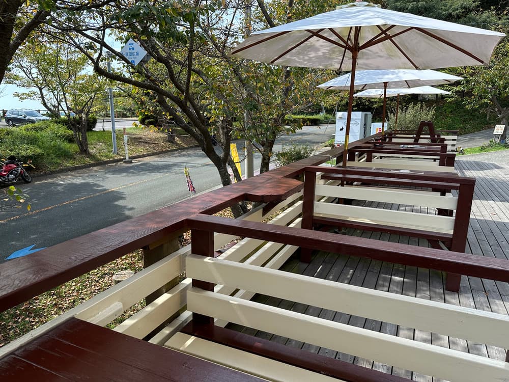 ティハール　テラス席