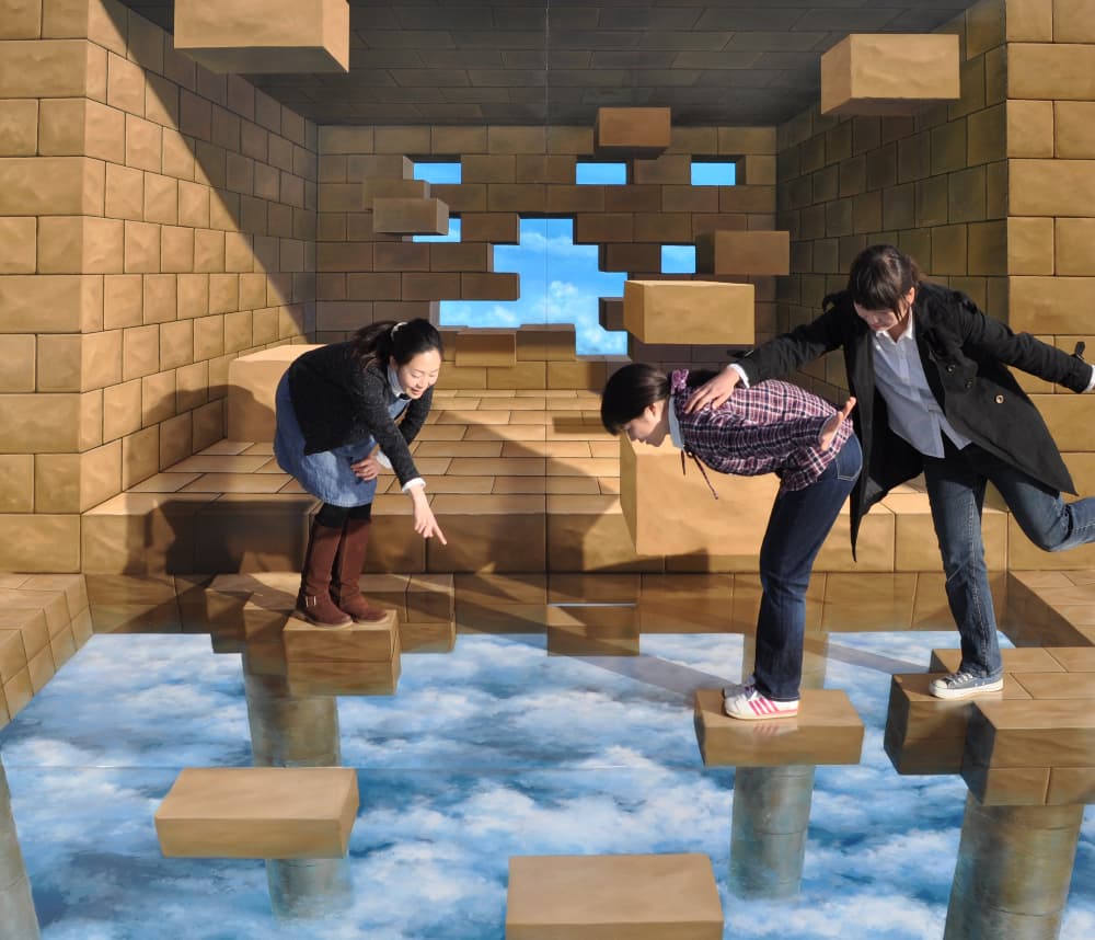 サンセットプラザ堂ヶ島　トリックアート