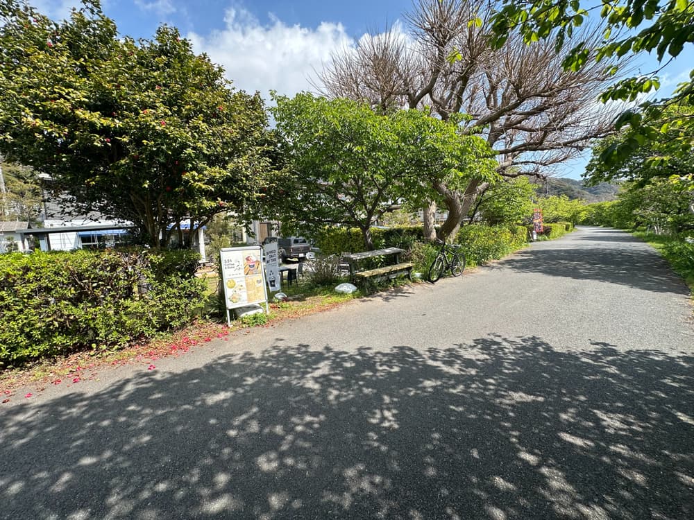 531カフェ　入口付近