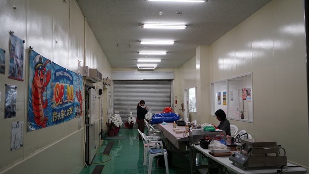 沼津シュリンプパーク　飲食スペース
