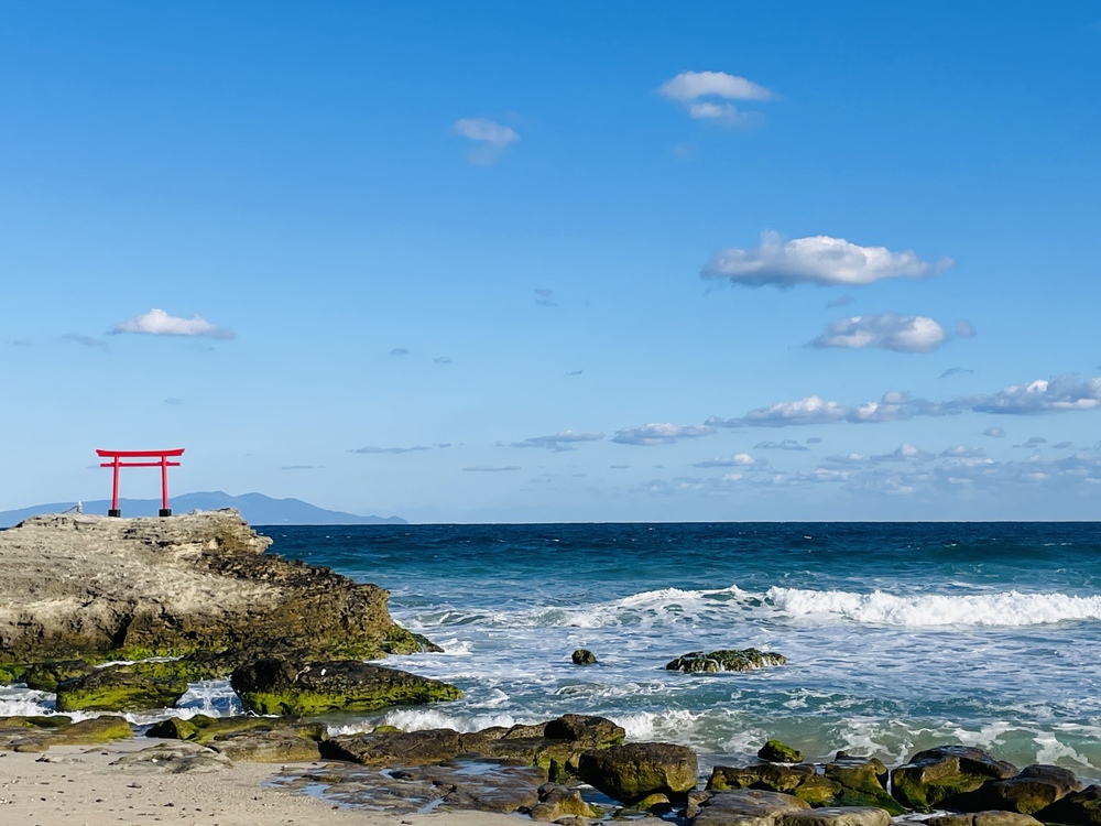 白浜神社　鳥居