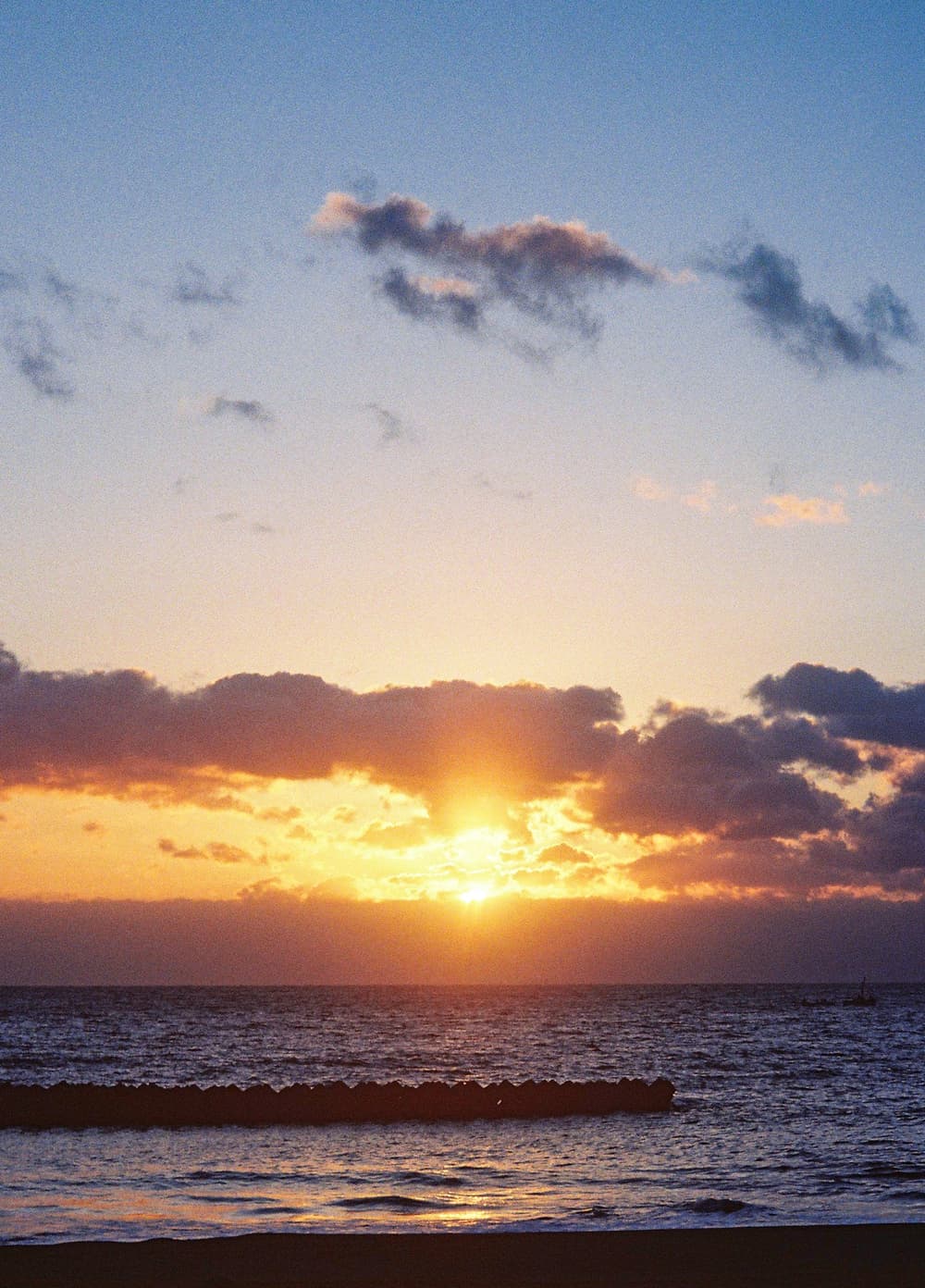 河津浜からの朝日