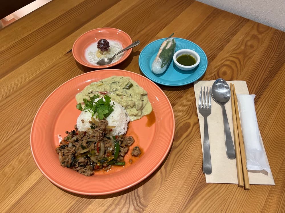 チャップス　ランチのカレーセット