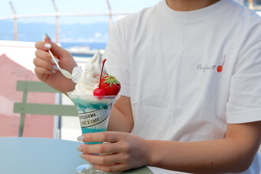 HATSUSHIMA STORE　パフェ