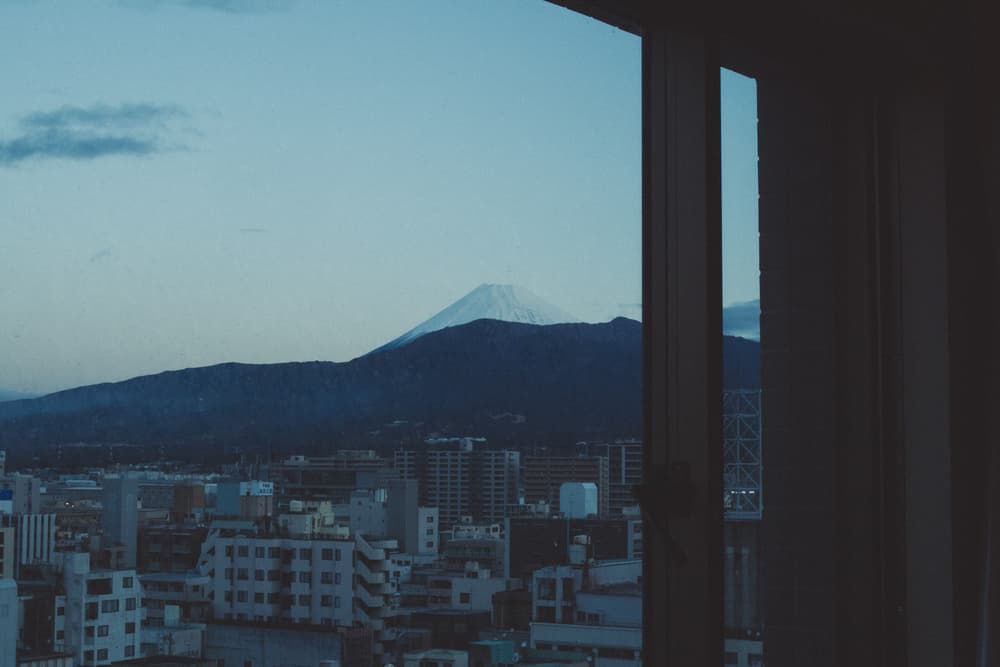 ホテルからの景色