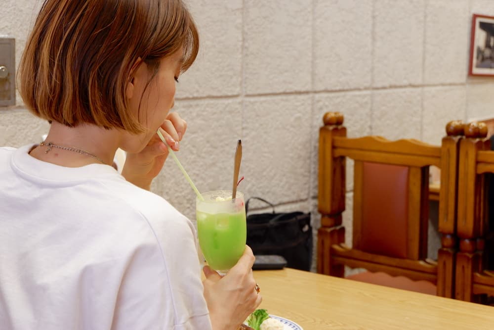 宝亭　クリームソーダ
