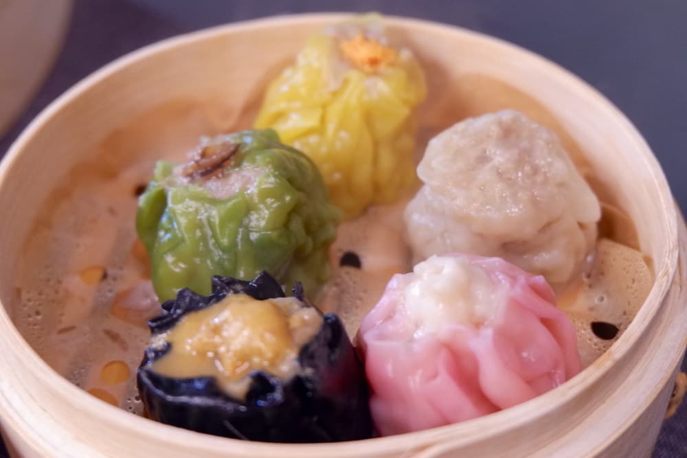 大二郎の小籠包　五色しゅうまい