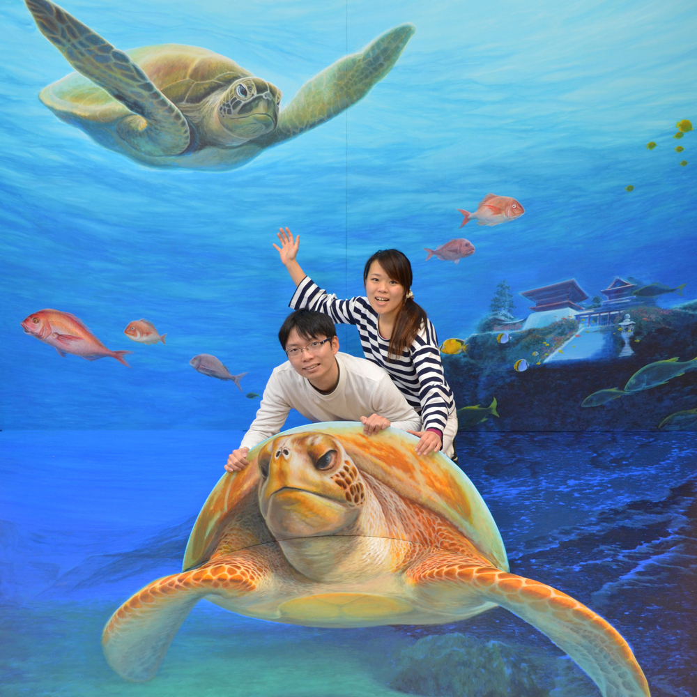 伊豆トリックアート迷宮館】おもしろくて不思議！世界にひとつだけの