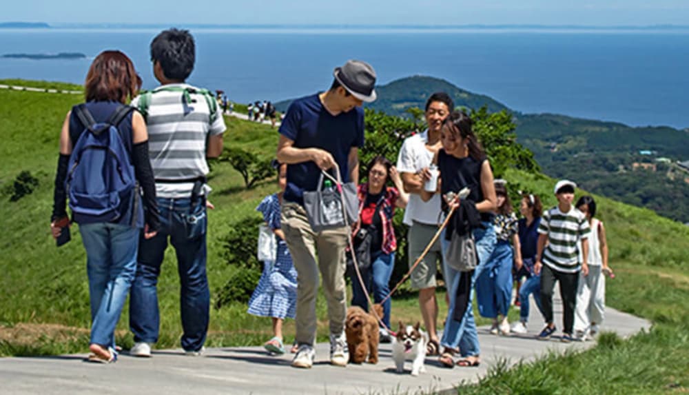 大室山　お鉢巡り