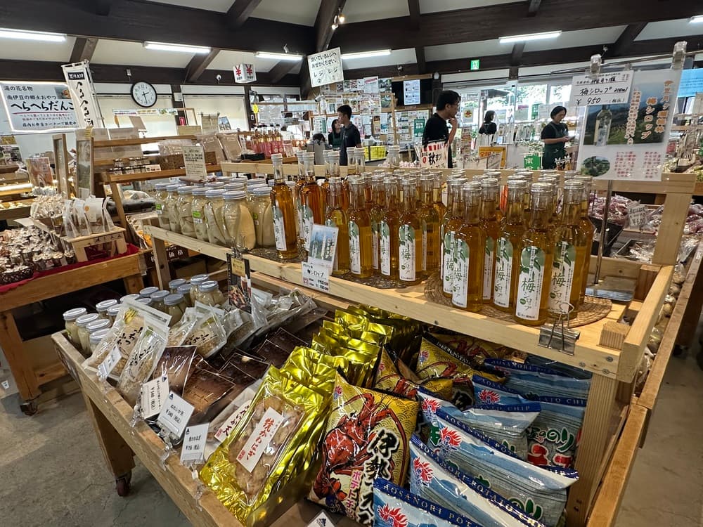 道の駅 下賀茂温泉 湯の花