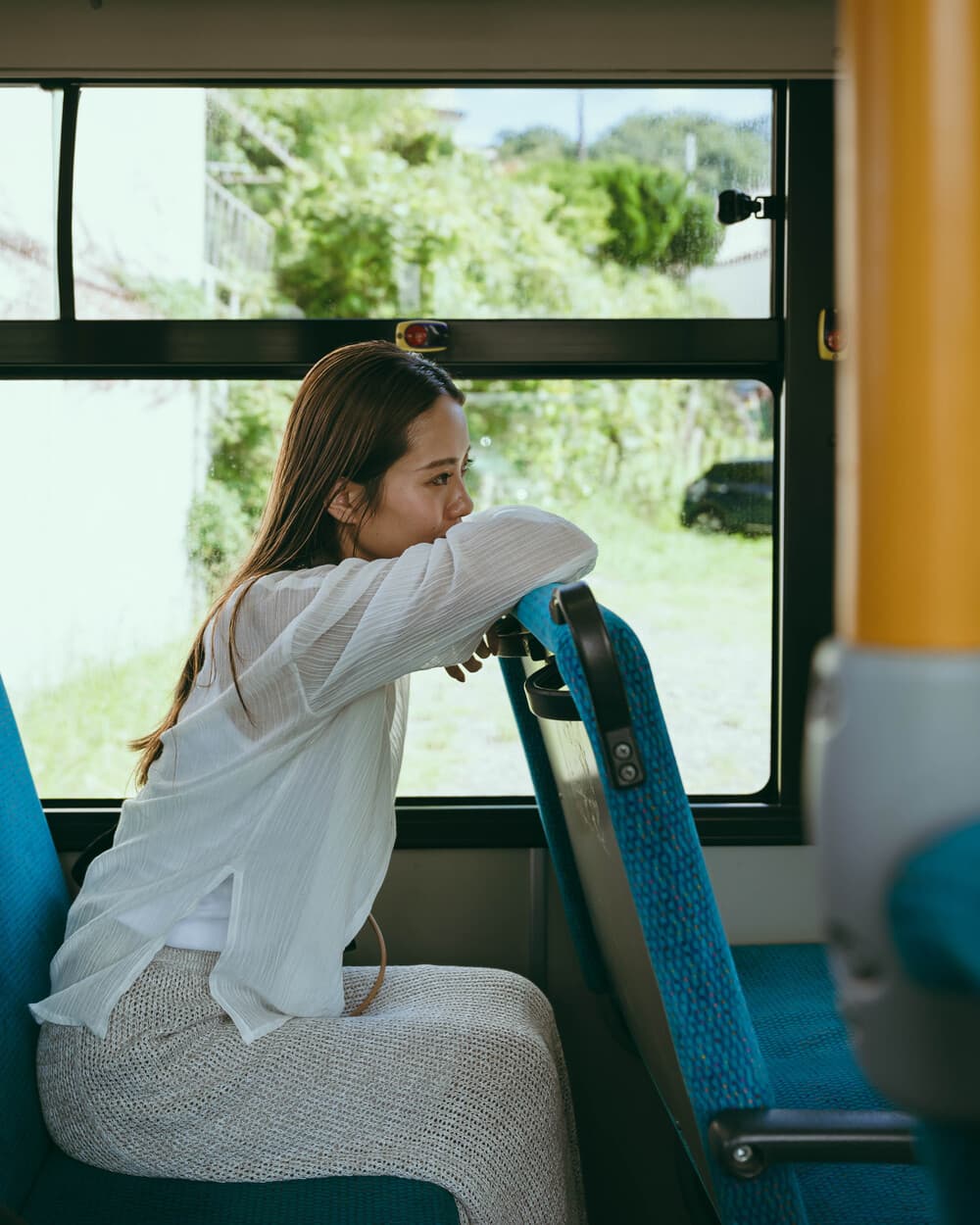 バス車内