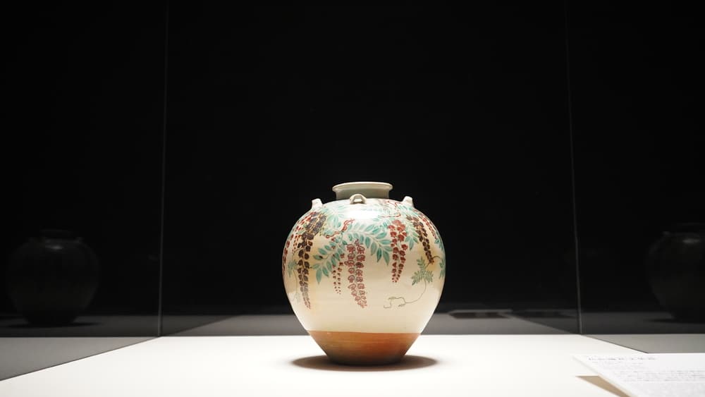 MOA美術館 「色絵藤花文茶壷」